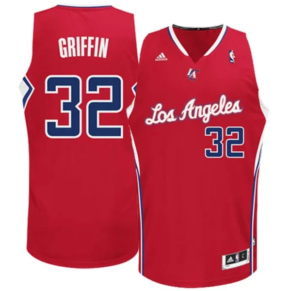 Adidas Blake Griffin La Clippers Red Swingman Road Jersey