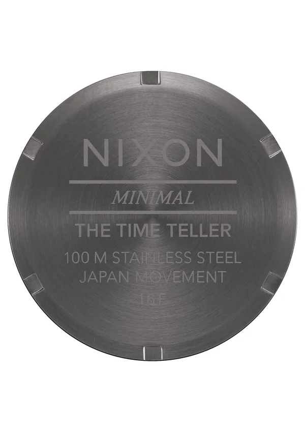 Nixon Time Teller Watch - All Gunmetal - Rose Gold
