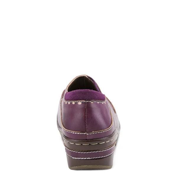 L&Artiste by Spring Step Women's Burbank Clog - Olive Green Leather