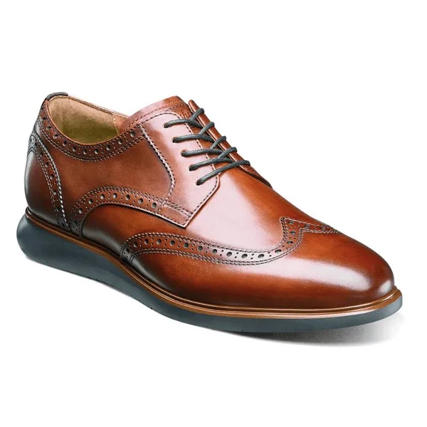 Florsheim Fuel Wingtip Oxford 9 Men's Cognac