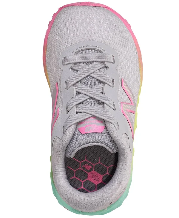 New Balance Light Grey Girls Toddler Arishi V2 Sneakers
