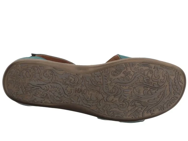 Women's Naot Rianna Sandal - Size: 37, Teal Nubuck