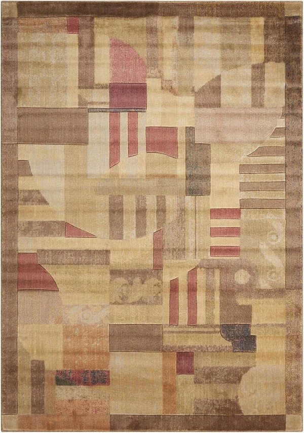 Nourison Somerset ST22 Multicolor Area Rug - 3&6x22 x 5&6x22