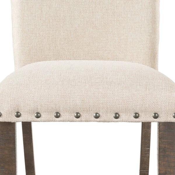 Picket House Furnishings Dex Upholstered Dining Chair Set - Cream - 2 pack