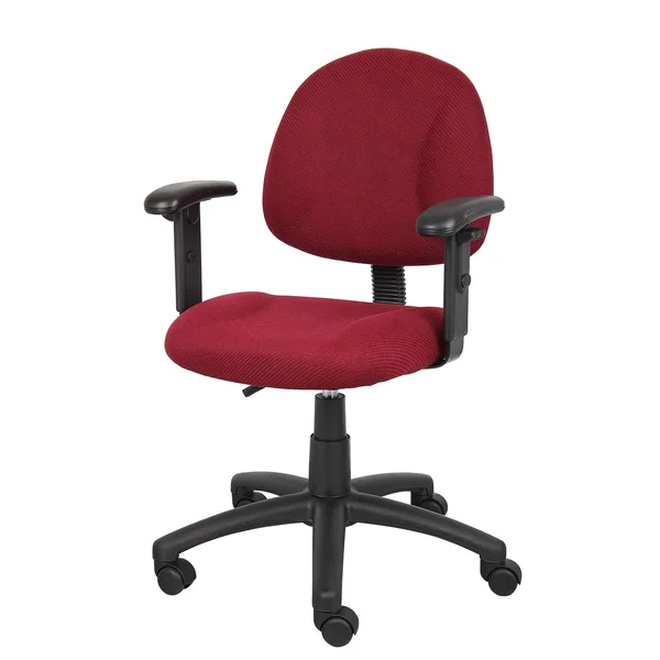 Boss Deluxe Posture Chair with Adjustable Arms - Grey