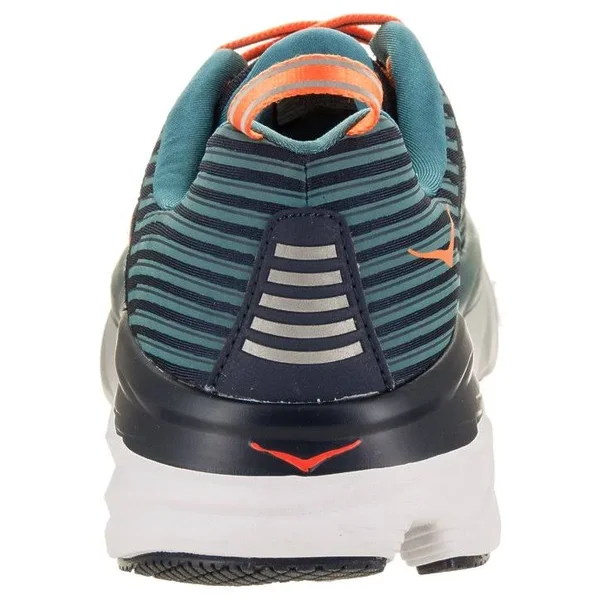Hoka One One Men's Bondi 6 Running Sneaker, Black Iris/Storm Blue, Size 9.5M