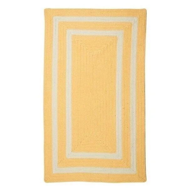 Colonial Mills All-Season Border Rug (2& x 4&) - 2& x 4& Turquoise