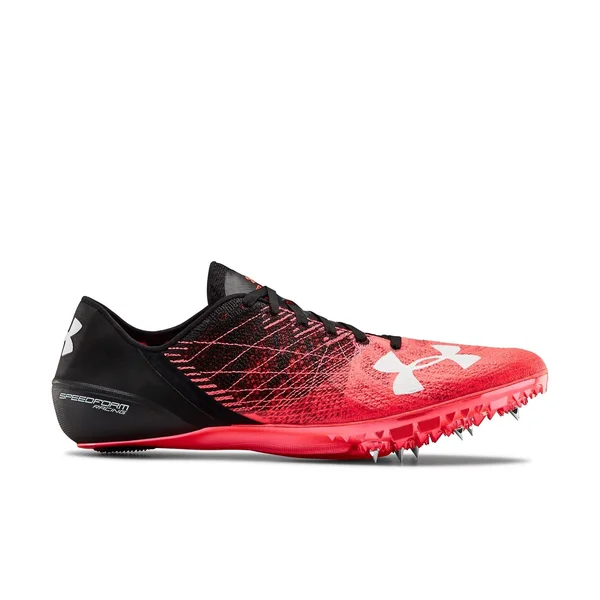 Under Armour Speedform Sprint 2 Black/Multi Men's Track Cleat Red/Black 10