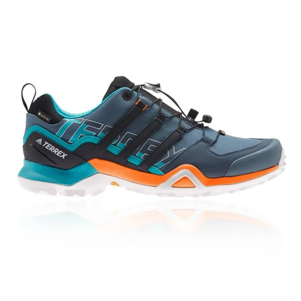 Adidas Terrex Swift R2 Gore Tex Walking Shoes - blue/navy Blue - 8.5
