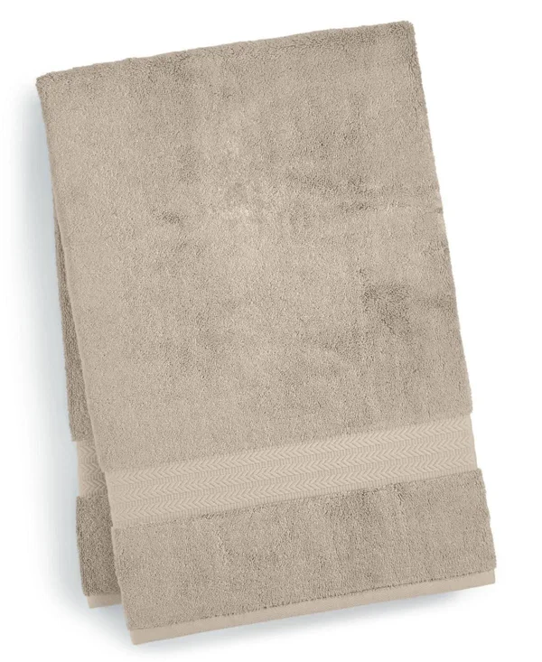 Hotel Collection Finest Elegance 30x22 x 56x22 Bath Towel Bedding - Flax