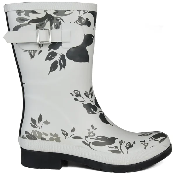Journee Collection Women's Seattle Rain Boot - Gray