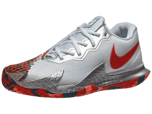 Nike Men's NikeCourt Air Zoom Vapor Cage 4 Tennis Shoes, White