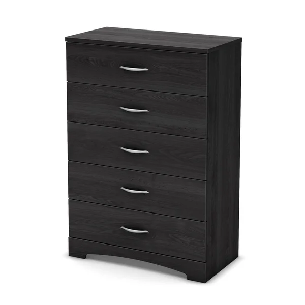 South Shore 3137035 Canyon 5-Drawer Chest - Grey Oak