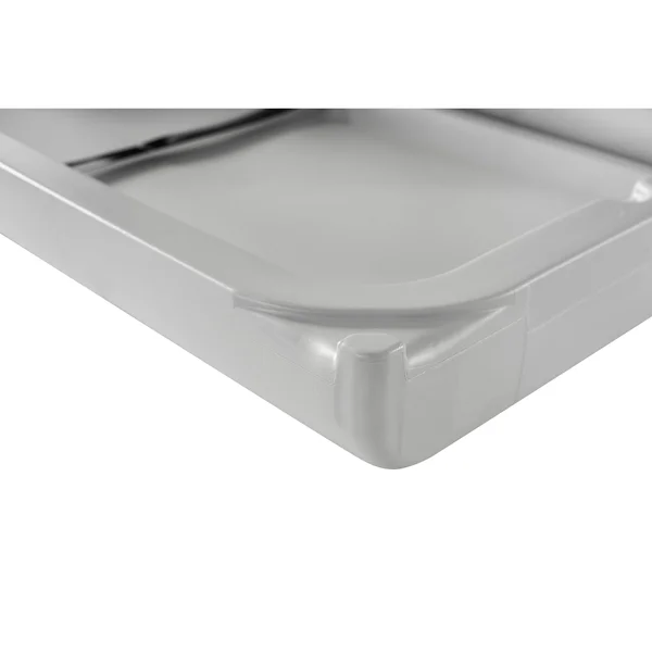 Foundations Ultra Horizontal Baby Changing Station with EZ Mount Backer PLATE - Gray