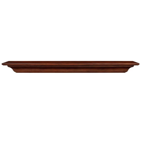 Pearl Mantels 418-72-90 Homestead Mantel Shelf - 72-Inch, Antique Birch