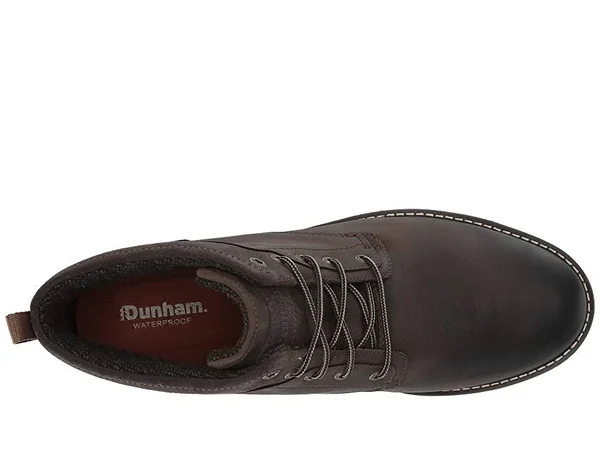 Dunham Jake Plain Toe Boot 8 Men's Dark Brown