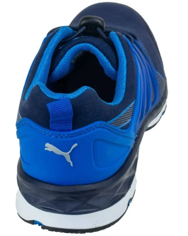 Men's Puma Safety Shoes Velocity Low 2.0 SD Work Shoe - Size: 7, Blue