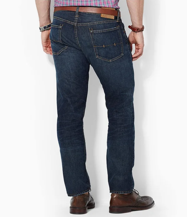 Polo Ralph Lauren Hampton Straight-Fit Jeans (Lightweight Morris) Men's Jeans