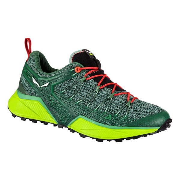 Salewa Women's Dropline Shoes 6 Feld Green, Fluo Coral