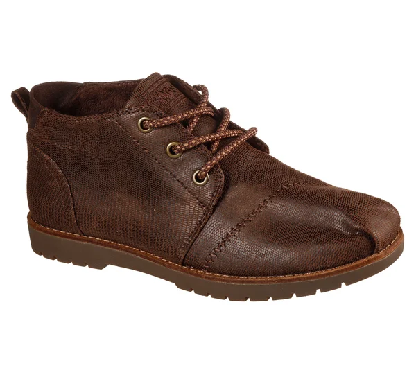 Bobs from Skechers Chill Lugs Women's Shoes Chocolate : 6.5 B
