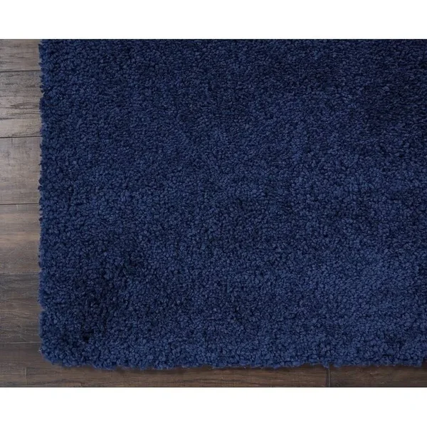 Nourison Malibu Shag MSG01 Area Rug - Slate, 7&10x22 Round