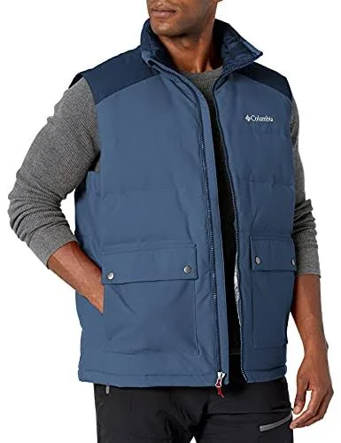 Columbia Winter Challenger Vest - S - Dark Mountain/Collegiate Navy