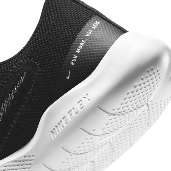 Nike Flex Experience Run 10 Black/White Men's Running Shoes, Size: 11