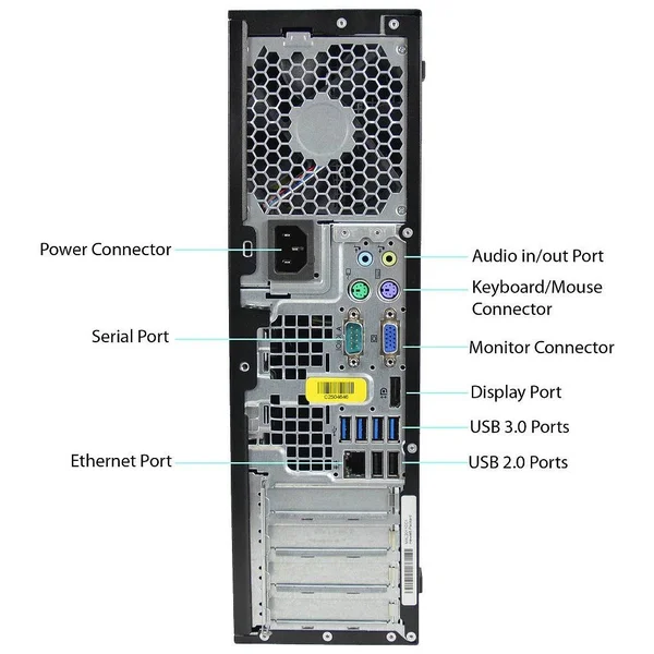 HP Elite 8300 SFF i5-3570 Quad Core 3.4Ghz 4GB 500GB