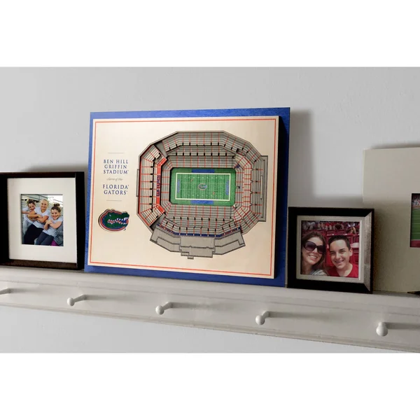 Florida Gators 5 Layer StadiumViews 3D Wall Art
