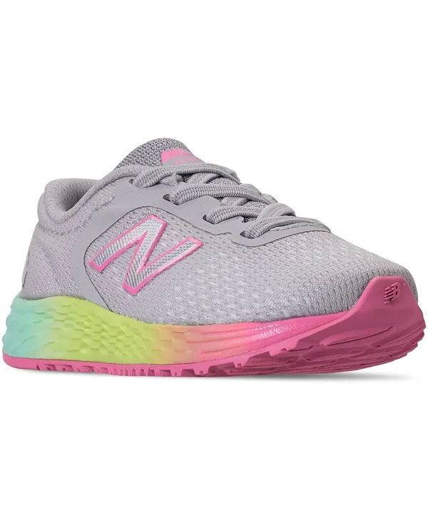 New Balance Light Grey Girls Toddler Arishi V2 Sneakers