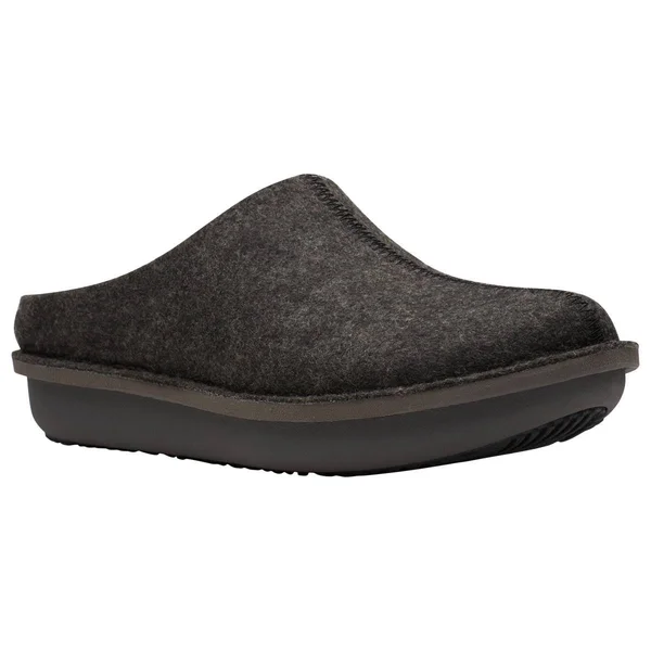 Clarks Women's Step Flow Clog, Size: 7, Grey Felt