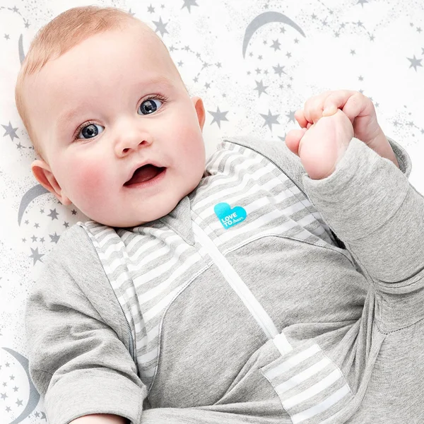 Gray Swaddle Up Transition Suit, Love to Dream Large