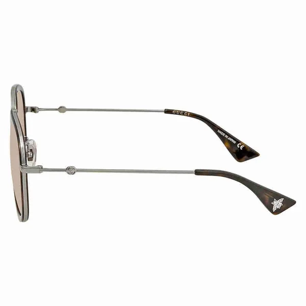 Gucci Aviator Ladies Sunglasses GG0062S 009 57