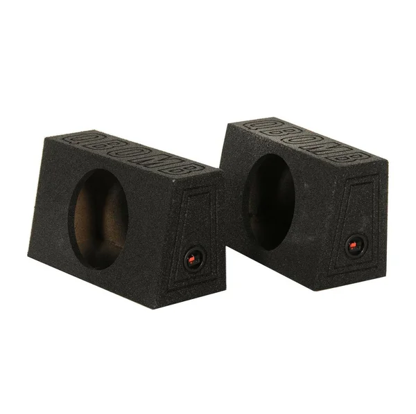 Qpower Qbtruck110 Qbomb Single 10 inch Empty Woofer BOX. Mounts Behind