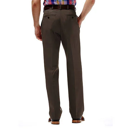 Haggar Work to Weekend Classic-Fit Pleated Pants