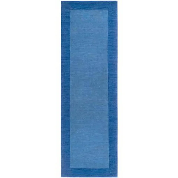 Surya Mystique M-308 Area Rug, Blue, 2&6x22 x 8& Runner