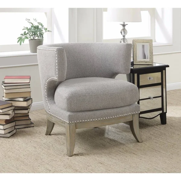 Benzara - High-class Accent Chair - Gray
