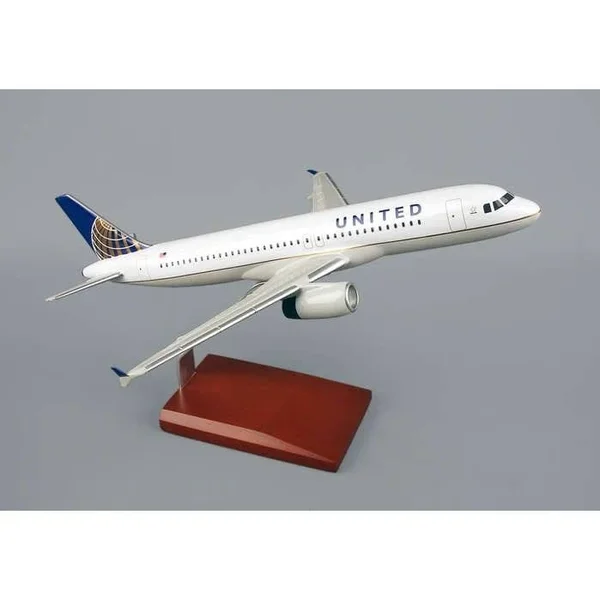 United A320 1/100 Post Continental Merger Livery