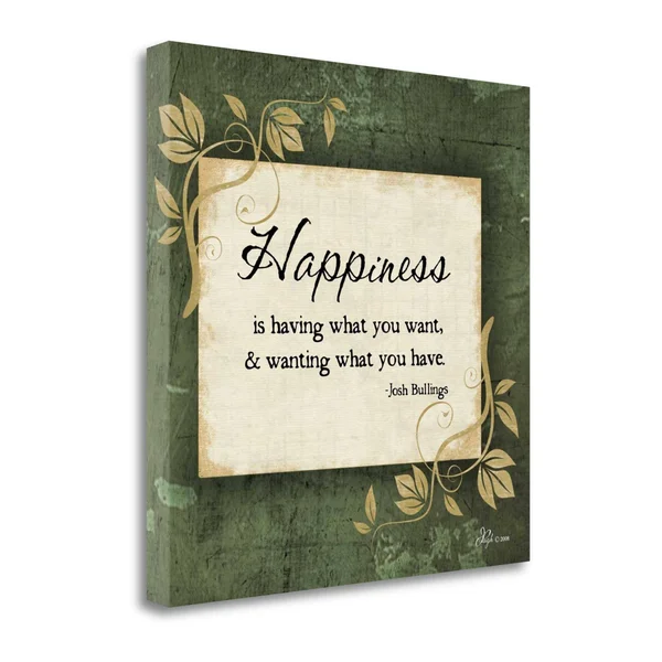 Happiness by Jennifer Pugh Fine Art Giclee Print on Gallery Wrap CA