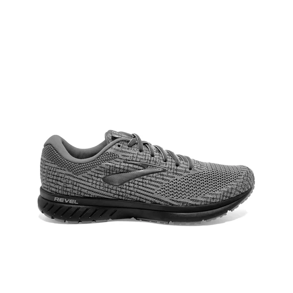 Brooks Men's Revel 3 Running Shoes, Size: 9.5 D, Black