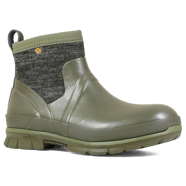 Bogs Women's Crandall Low Knit Boot - 6 - Olive Multi