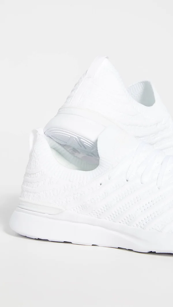 APL Men's TechLoom Wave White Shoes in Size 8 - Athletic Propulsion Labs