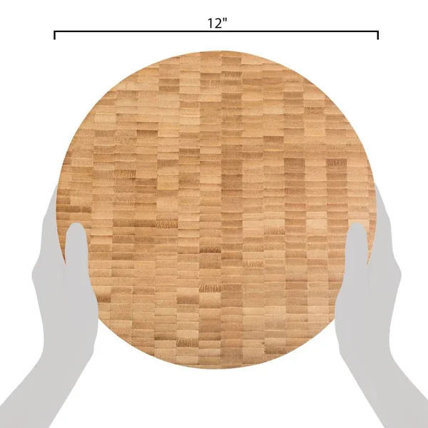 American Metalcraft B12 - 12x22 Bamboo Butcher Block Serving Board