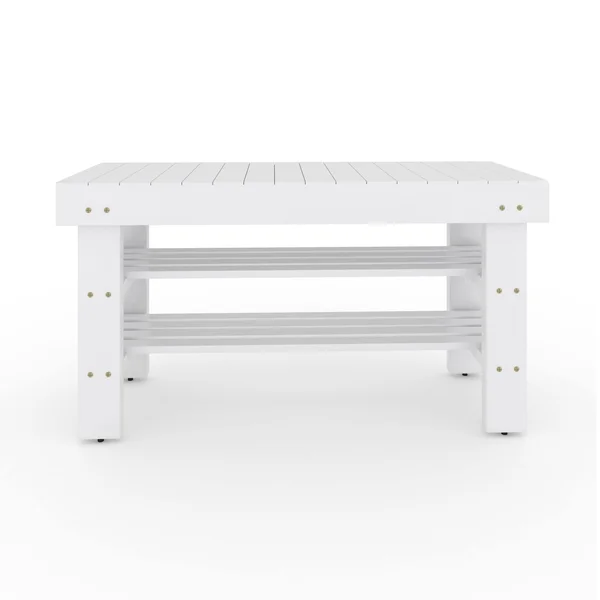 The Gray Barn Waggoner Solid Wood Shoe Bench