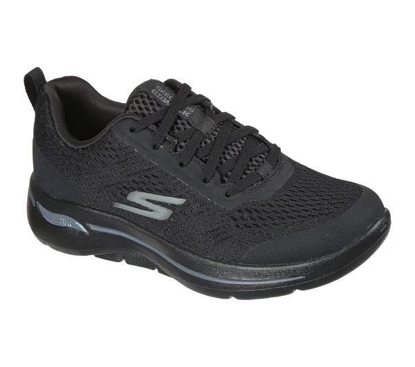 Skechers Women's GOwalk Arch Fit Motion Breeze Sneaker, Black/Black