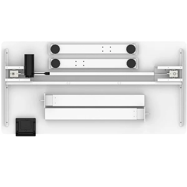 FlexiSpot Vici 48x22W Quick-Install Height-Adjustable Desk - White