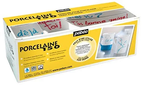 Porcelaine 150 China Paint Set 45ml 10/Pkg-Discovery