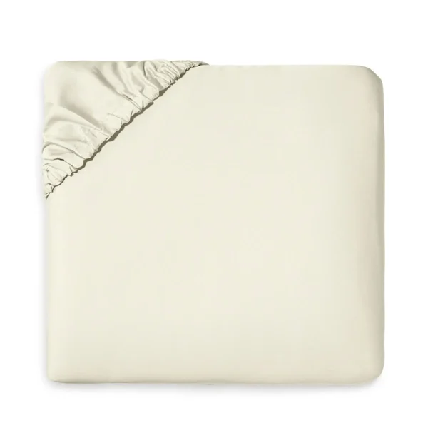 Sferra Fiona Fitted Sheet, Full - Lunar