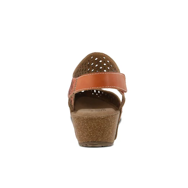 L&Artiste by Spring Step Women's Poppiri Closed Toe Cage Sandal - Size: 36, Sky Blue