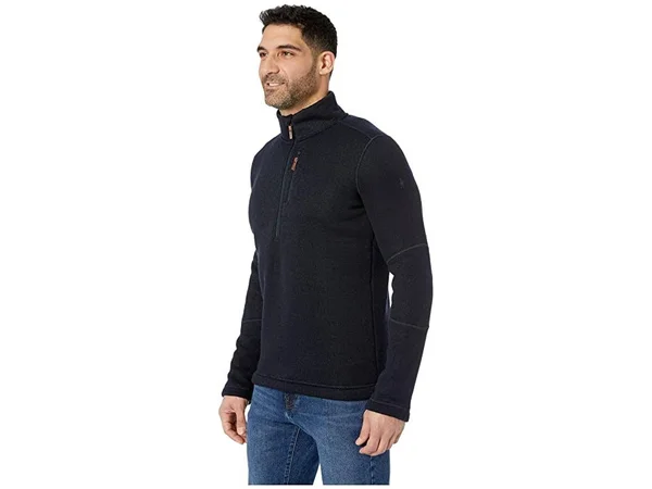 Smartwool Hudson Trail Fleece Half Zip Sweater - Men's Navy - XXL
